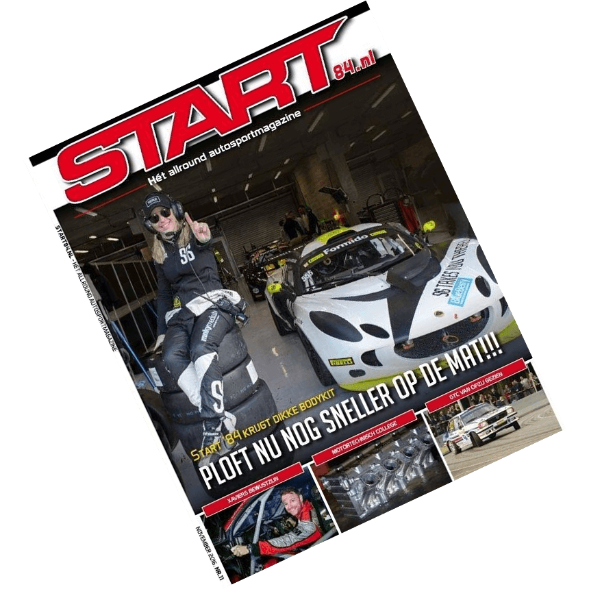 Cover: Start '84 Autosportmagazine november 2016 is vernieuwd met Max Verstappen
