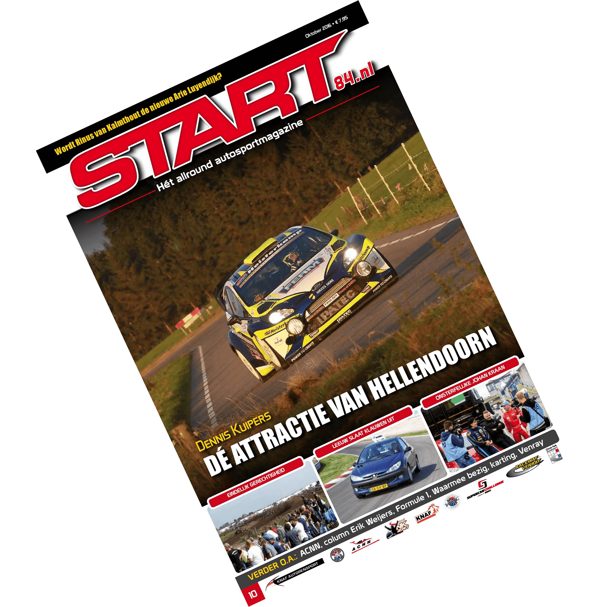 Cover: Start '84 Autosportmagazine oktober 2016