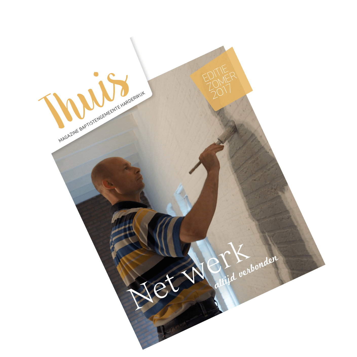 Cover Thuis BGH Magazine juli 2017 met thema Net Werk