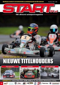Cover van autosportmagazine Start 84 van oktober 2017 Chrono Karting editie met daarin bijdragen van Ralph Stoové
