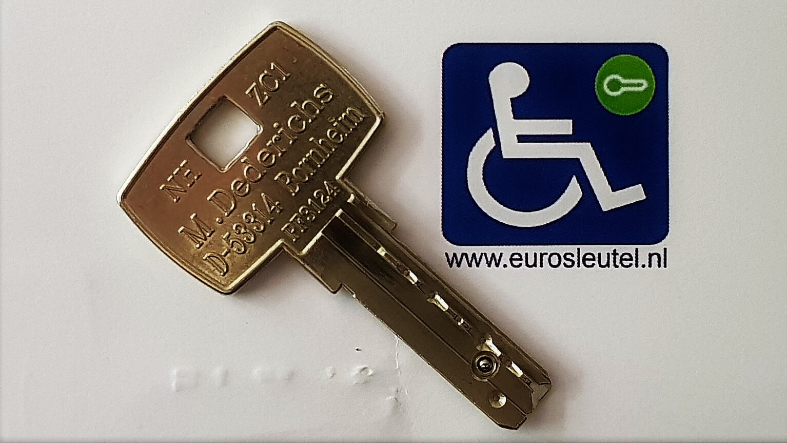 Logo en sleutel van eurosleutel