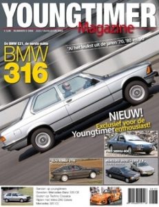 cover Youngtimer Magazine nummer 1 met het artikel van de Volkswagen Golf II CL van de familie Stoové
