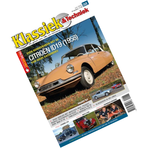 Klassiek & Techniek 268, editie juli 2020 met op de cover de Citroën ID19 van Maus Gatsonides